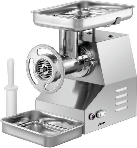 Bartscher Gehaktmolen FW500US - 500 kg/uur - Unger-systeem - 400V - RVS - 415x565x680mm van Bartscher — afbeelding 5