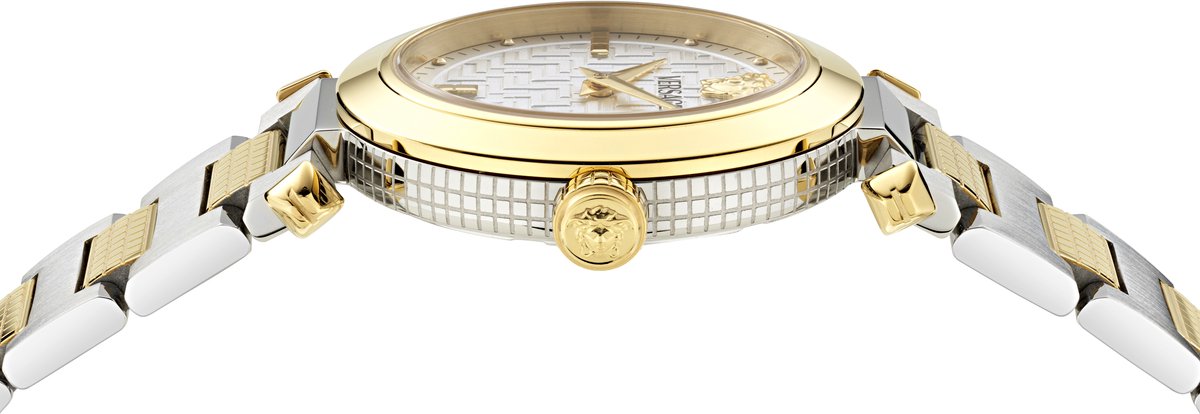 Versace Greek VE5B00325 Horloge - Staal - Multi - Ø 34 mm