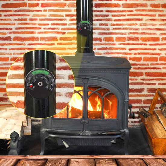 Kachelventilator met Magnetische Thermometer Pakket voor Efficiënt