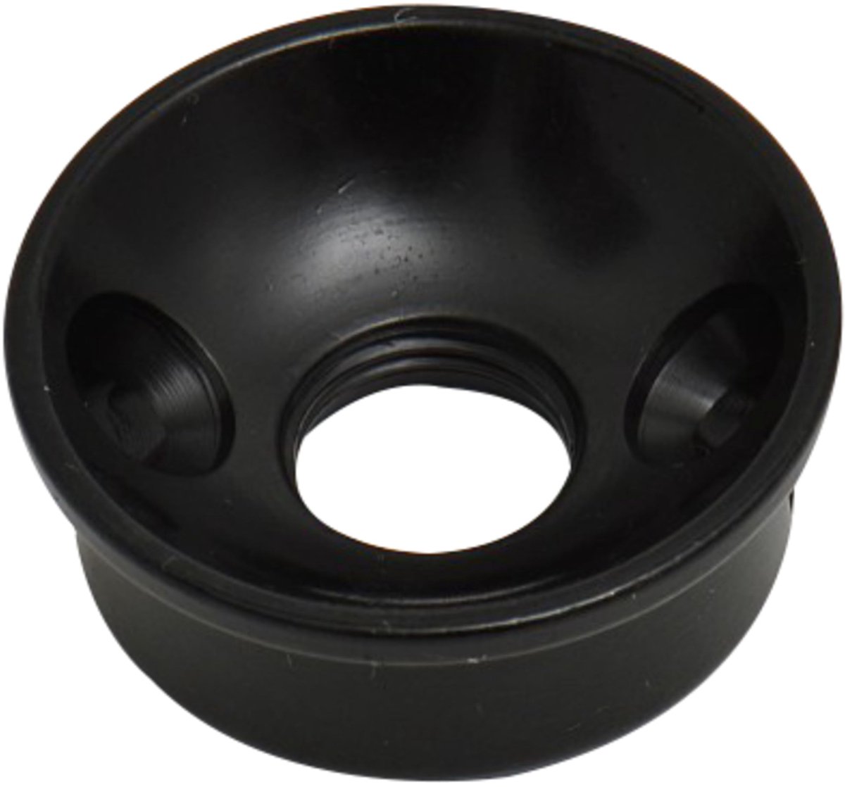 Göldo JTS1B Deluxe Jack Cup for Tele (Black) - Gitaaronderdeel