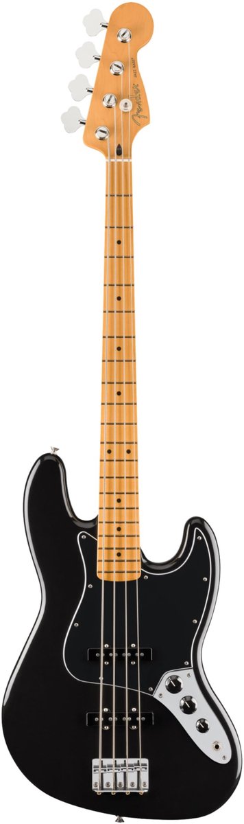 Fender Player II Jazz Bass MN Black - Elektrische basgitaar