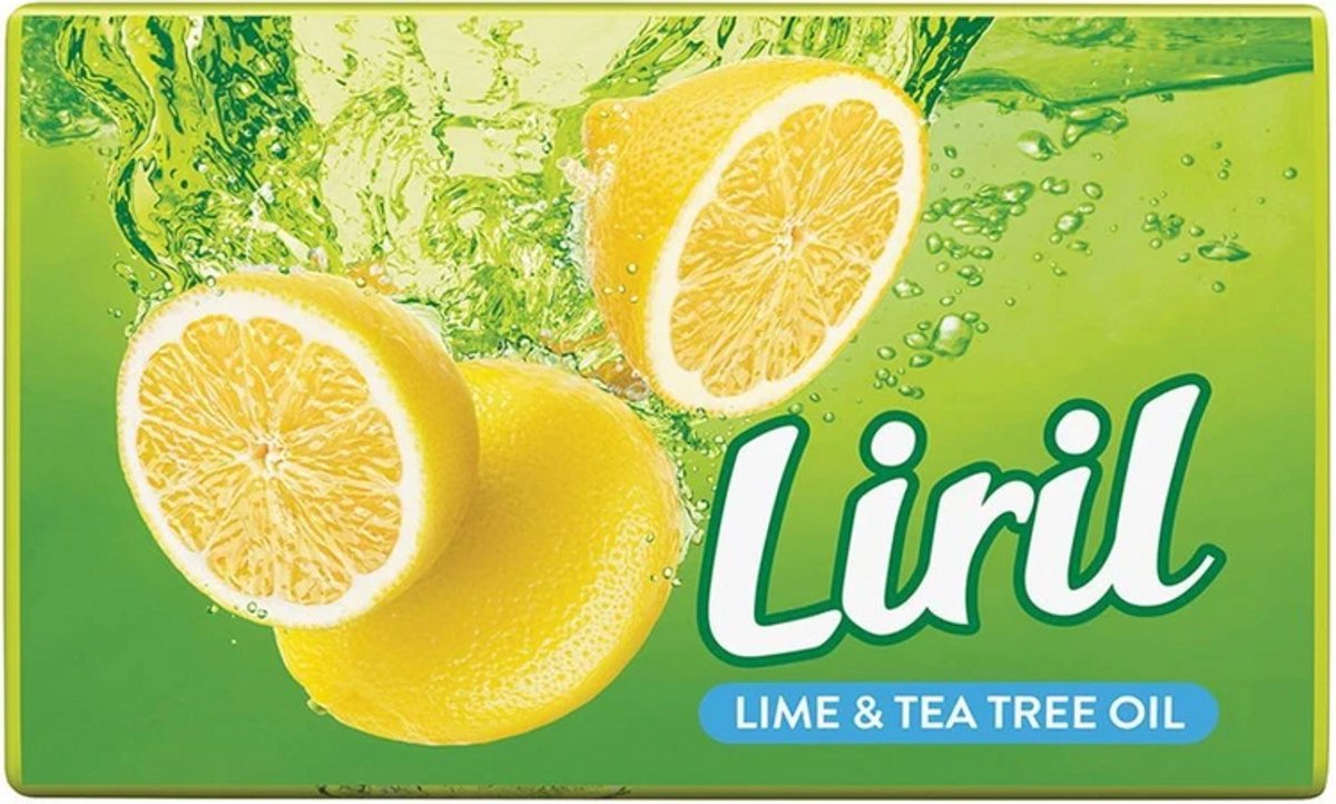 Liril zeep met citroen en tea tree olie, 125 gram