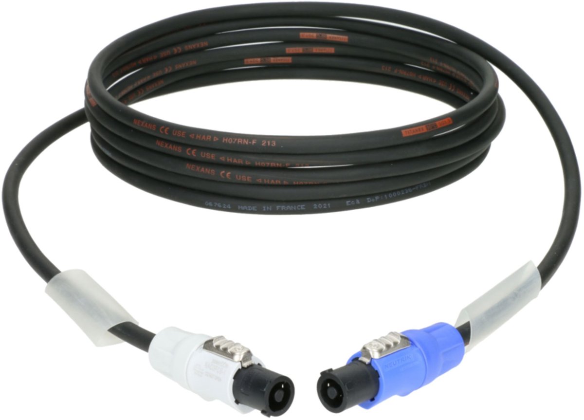 Klotz PT1-BA-0020 Klotz Titanex Power Cable 3G 1.5 mm² 2 meter