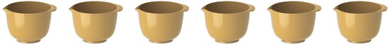 Set De 6 Mini-bols Rosti Margrethe Mini Curry - 25 Ml, Plastique ABS Jaune - Neuf, Fabriqué Au Danemark
