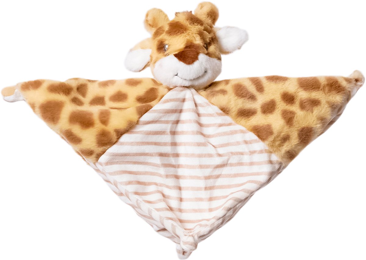 Speelgoedtopdeals - Pluche Knuffeldoekje Raf Giraf - 26 cm