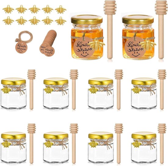Honingpotjes – Glazen Potjes & Bulk voor Imkers