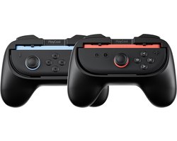 PlayCool Nintendo Switch 2 Joy-Con Controller Grip Set van 2 - Zwart