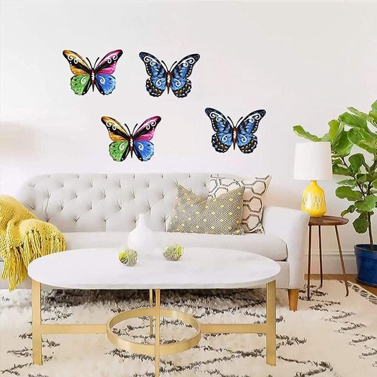 SagaSave 20 CM 3D Vlinder Decoraties Tuin Muur Vlinders Decoratie voor Bloempotten Tuin Yard Decoratie Bruiloft/Feest/Woondecoratie 1 Stks Willekeurige Kleur SagaSave 20 CM 3D Vlinder Decoraties Tuin Muur Vlinders Decoratie voor Bloempotten Tuin Yard Decoratie Bruiloft/Feest/Woondecoratie 1 Stks Willekeurige Kleur
