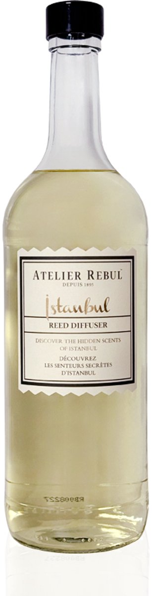 Atelier Rebul Istanbul - Geurstokjes Navulling (985ml) - Houtige & Kruidige Kamergeur - Heerlijke Geurverspreider