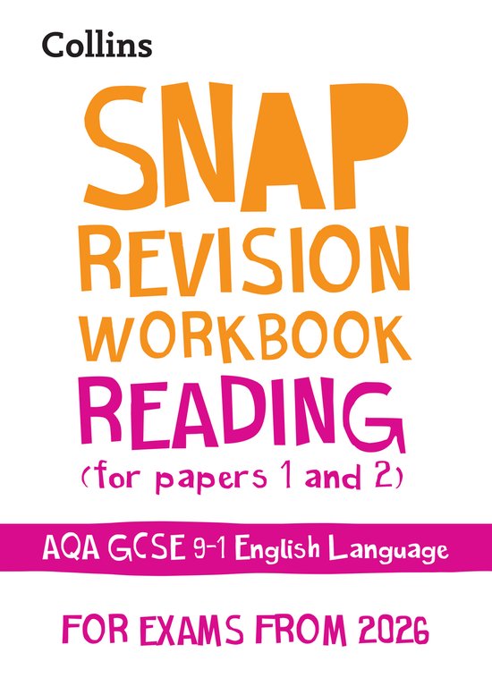 Collins GCSE Grade 9-1 SNAP Revision- AQA GCSE 9-1 English L ... - cover