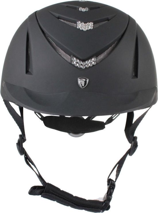 Casque D'équitation Horka Condor – Léger Et Costaud, Taille XS/S, Noir