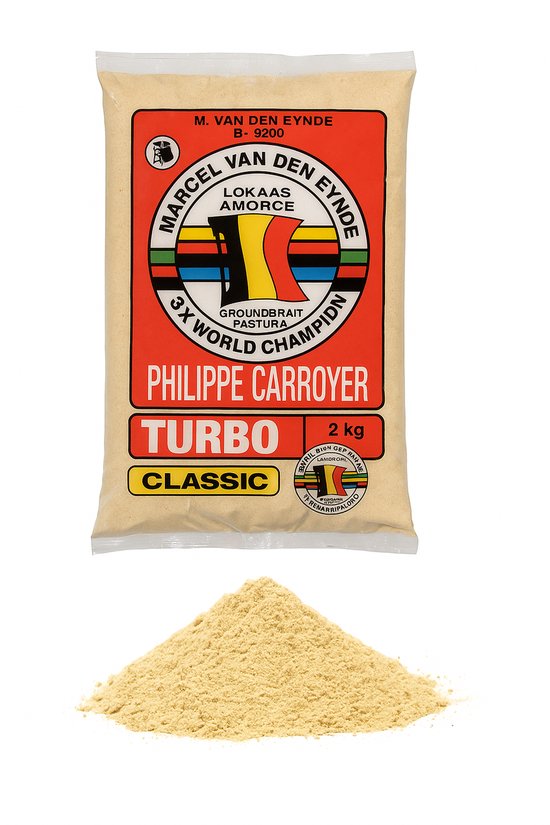 van den Eynde - Turbo Zwart - Lokvoer - 2kg - Zwart — afbeelding 3