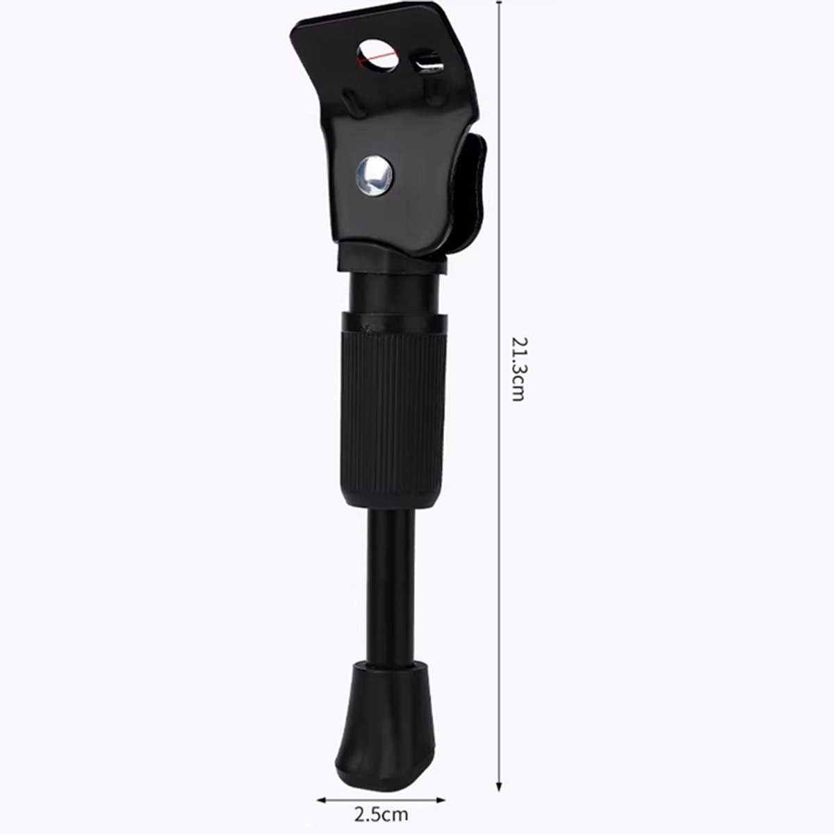Fietsstandaard - 14 Inch - MTB Fietsstandaard - Fietsstandaards - Universeel Klemsysteem - Fietspoot met Extra Stabiele Voet - Geschikt Voor E-bike, Stadsfiets & Mountainbike - Zijstandaard Fiets - Veilig en Stabiel - Zwart – foto 3
