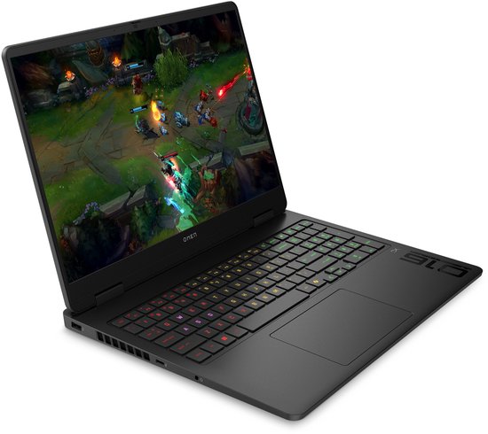 HP OMEN Gaming 16-am0646nd Intel® Core™ i9 i9-14900HX Laptop 40,6 cm (16") WQXGA 32 GB DDR5-SDRAM 1 TB SSD NVIDIA GeForce RTX 5070 Wi-Fi 6E (802.11ax) Windows 11 Home Zwart - HP - Hoofdafbeelding