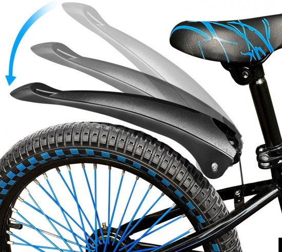 Ensemble d'ailes de garde-boue réglables for vélo r, garde-boue de vélo