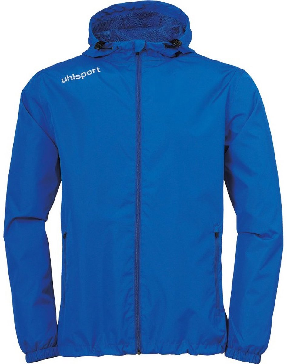 Uhlsport Essential Regenjack Azuurblauw-Wit Maat 2XL