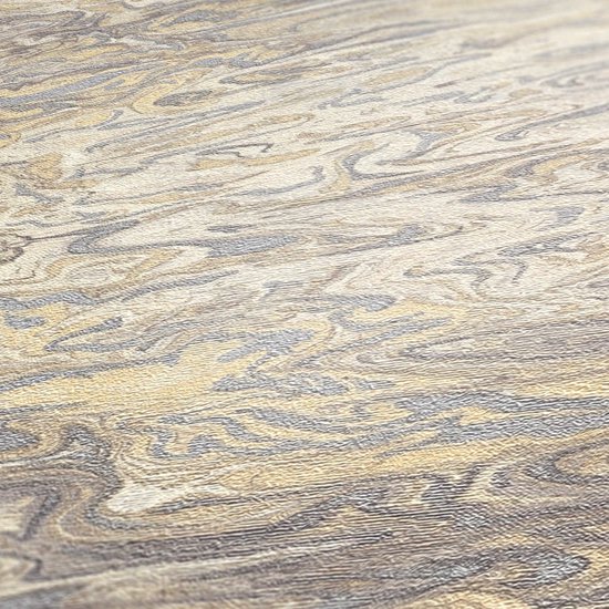 AS Creation My Home My Spa - PAPIER PEINT MARBRE CHIC - effet chatoyant - 1005 x 53 cm