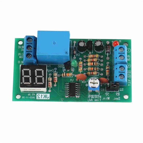 12V Instelbare Trigger Timer Module met LED Display en Countdown Timing ...