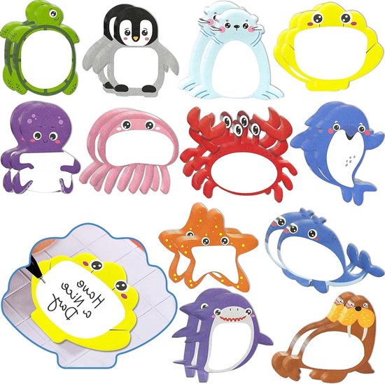 Lot De 26 Petits Blocs Notes Autocollantes Animaux Mignons - Multicolores Pour Enfants & Étudiants