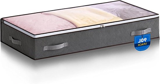 Opbergtas voor onder het bed, grote capaciteit, dekens, kleding, speelgoedopbergtas en