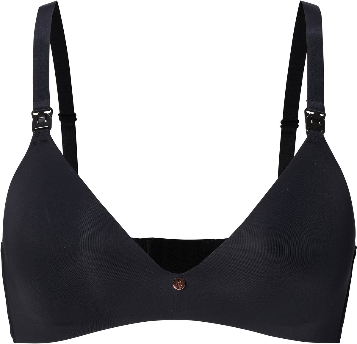 Noppies Beha Wireless Micro nursing bra Zwangerschap Black