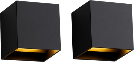 2X Oplaadbare wandlamp binnen op batterijen draadloos - Krachtige 5200mAh batterij - 2700K Warm licht - met bewegingssensor - wandlamp oplaadbaar - Nieuweste versie 2024 - trapverlichting
