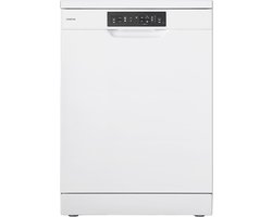 Inventum VVW6008AW - Vaatwasser - Vrijstaand - 12 couverts - 5 programma’s - Bestekmandje - Wit