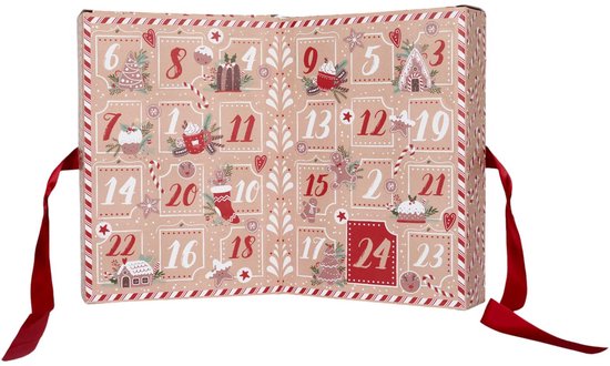 accentra Adventskalender beauty met 24 make-up & cosmeticaproducten