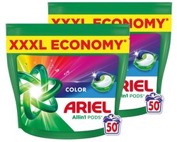 Ariel wasmiddel pods – Color All-in-1 | 100 wasbeurten