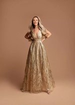 veste en cuir marron pour femme tessa - 38