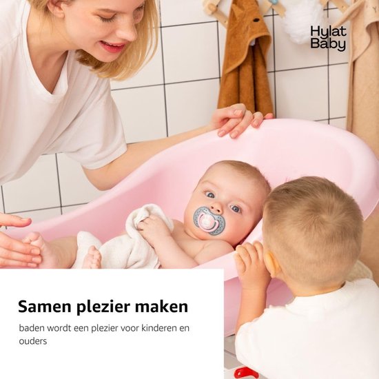 RFWR® Babybad Set met Badstandaard, Badzitje en Afvoer - Perfecte Badervaring voor Baby's van RFWR® — afbeelding 2
