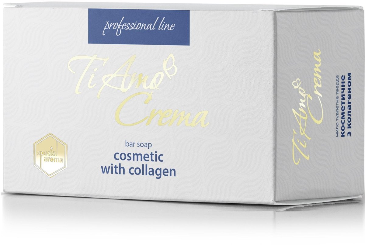 3x stuks Natuurlijke lichaam geurende romige creme zeep - met collageen 3x 115g