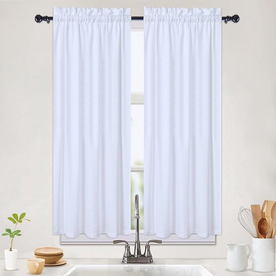 Devola Kantgordijnen Witte Gordijn Transparante Bloemen Keukengordijnen Landhuisstijl Paneelgordijnen Lange Balkondeur Raamgordijnen voor Woonkamer H x B 130 x 140 cm 1 Stuk Devola Kantgordijnen Witte Gordijn Transparante Bloemen Keukengordijnen Landhuisstijl Paneelgordijnen Lange Balkondeur Raamgordijnen voor Woonkamer H x B 130 x 140 cm 1 Stuk