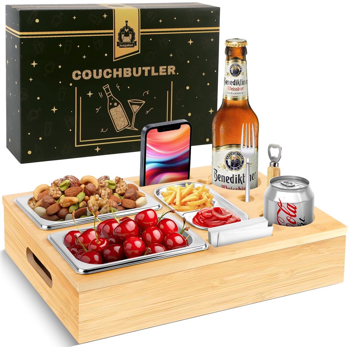 Bankbar en Snackdispenser met Organizer - Perfect voor Thuis - 1 Stuk