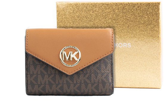 Portefeuille Dames Michael Kors 32S1GNME6B-BRN-ACORN 12 x 9 x 4 cm