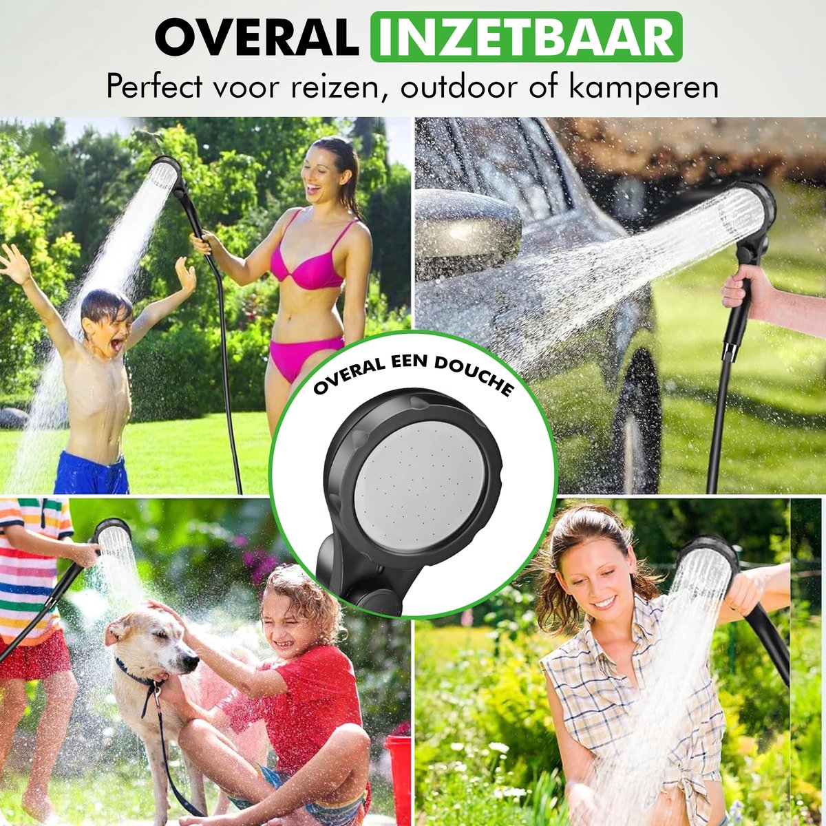 FLEXTAILGEAR Draagbaar muggenspray met 400 lm campinglamp, 4800 mAh batterij, IPX5 waterdicht, 165 ℃ dubbelzijdige verwarming, muggenspray voor buiten [GEEN plaat] 1 stuk (verpakking van 1) Olijfgroen