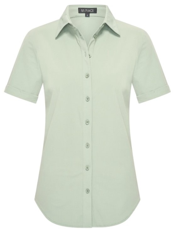 MI PIACE - Travel Blouse Manches Courtes Uni 2031 Lilypad