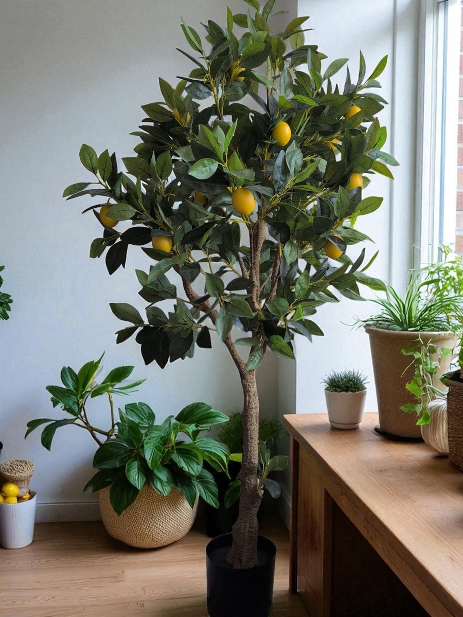 Citroenboom - 150cm - kunstplant - zijdenplant
