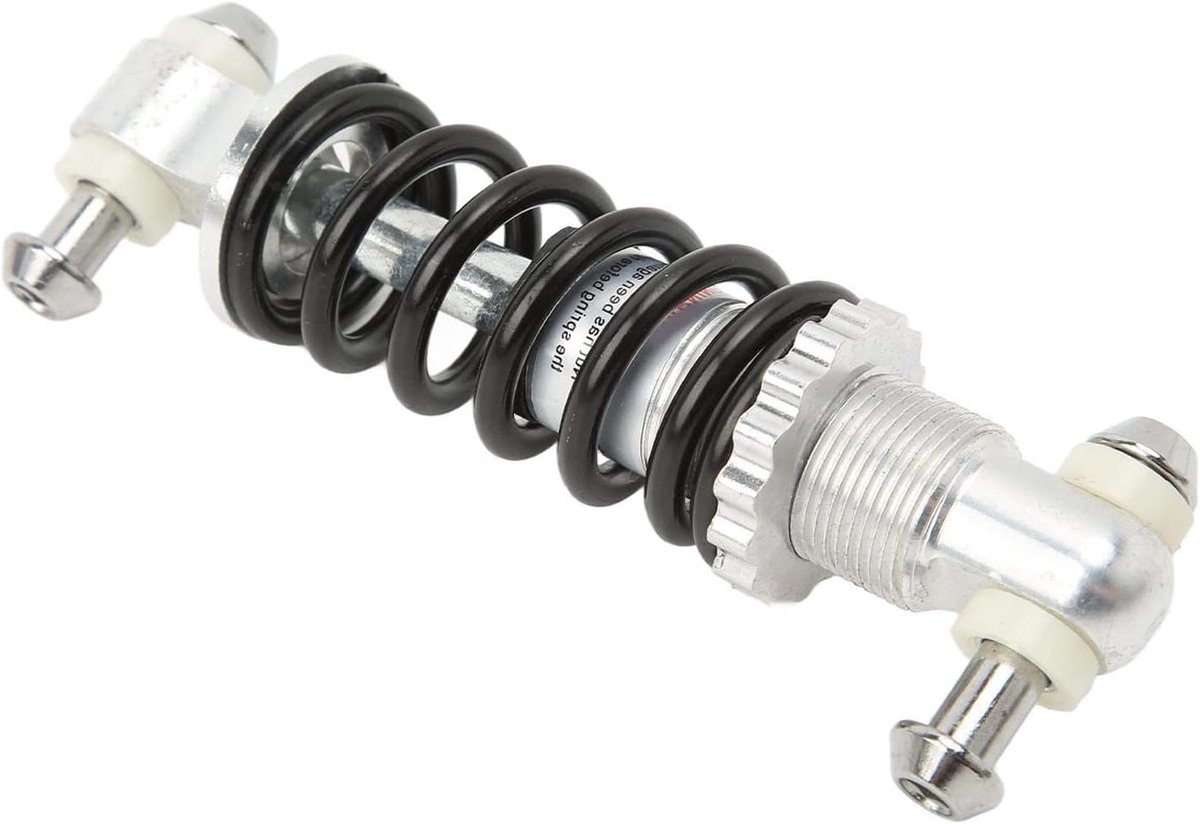Allecto Plus - Mountainbike schokdemper aluminiumlegering veerdemper - 120 mm 300 LBS - 8 mm gat - fiets achter galveer - demper voor mini motorfiets MTB - fiets.