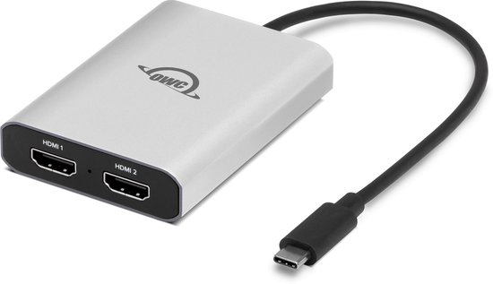 OWC USB-C naar Dual HDMI 4K Display Adapter - DisplayLink - Bol