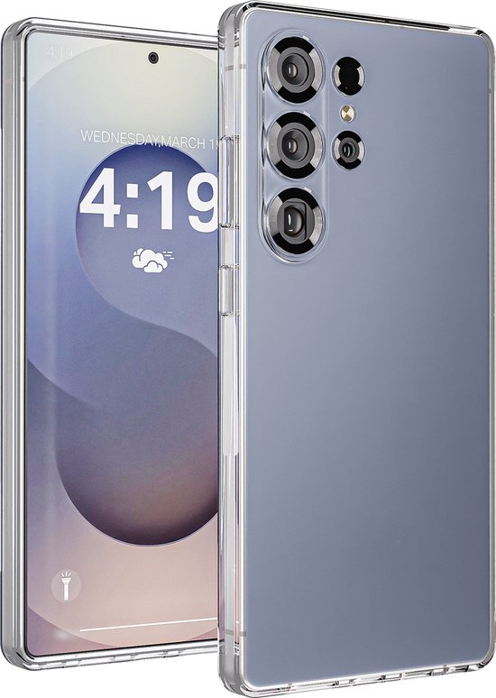 Coque adaptée pour Samsung S25 Ultra Cover Antichoc Galaxy - My Case Bumper Air Case - Transparente