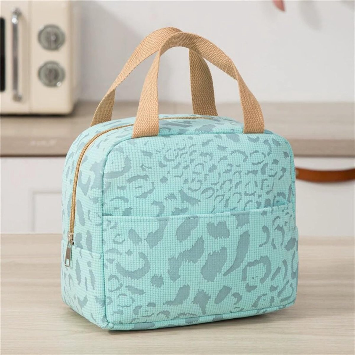 Lunchtassen voor kinderen - lunchtas lunchtas herbruikbaar - Lunchtassen - Lunchtassen voor dames en heren - 6 l mini koeltas - kleine geïsoleerde picknicktas - voor werk, school, picknick, reizen (blauw) — cadeau in Cadeau-ideeën - foto 5