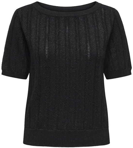 JDY - Pull à paillettes col bateau JDYBEAUTY S/ S - Femme - Pulls tricotés