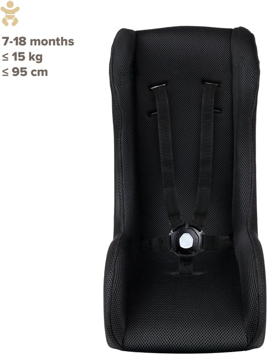Polisport Mini Pelican Dreumesschaal/Stoelverkleiner voor fietskar of bakfiets - All-Weather - 5 puntsgordel van Pol — afbeelding 5
