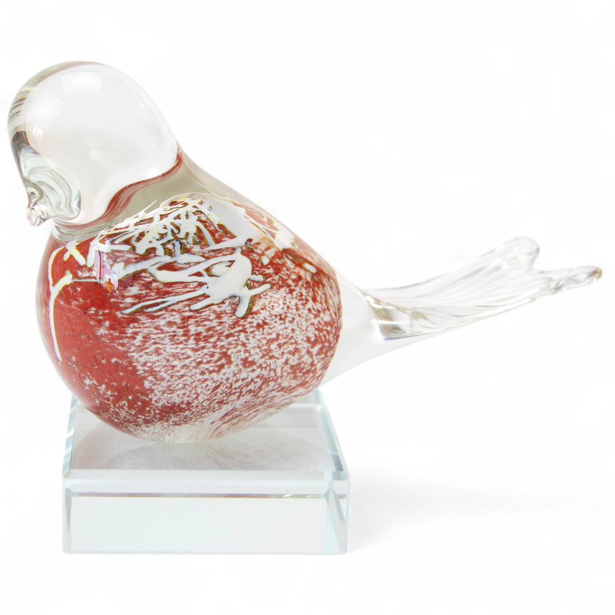 Loranto - Mini Urn Vogel - Urnen van Glas - Glazen Vogeltje - Luxe Urn