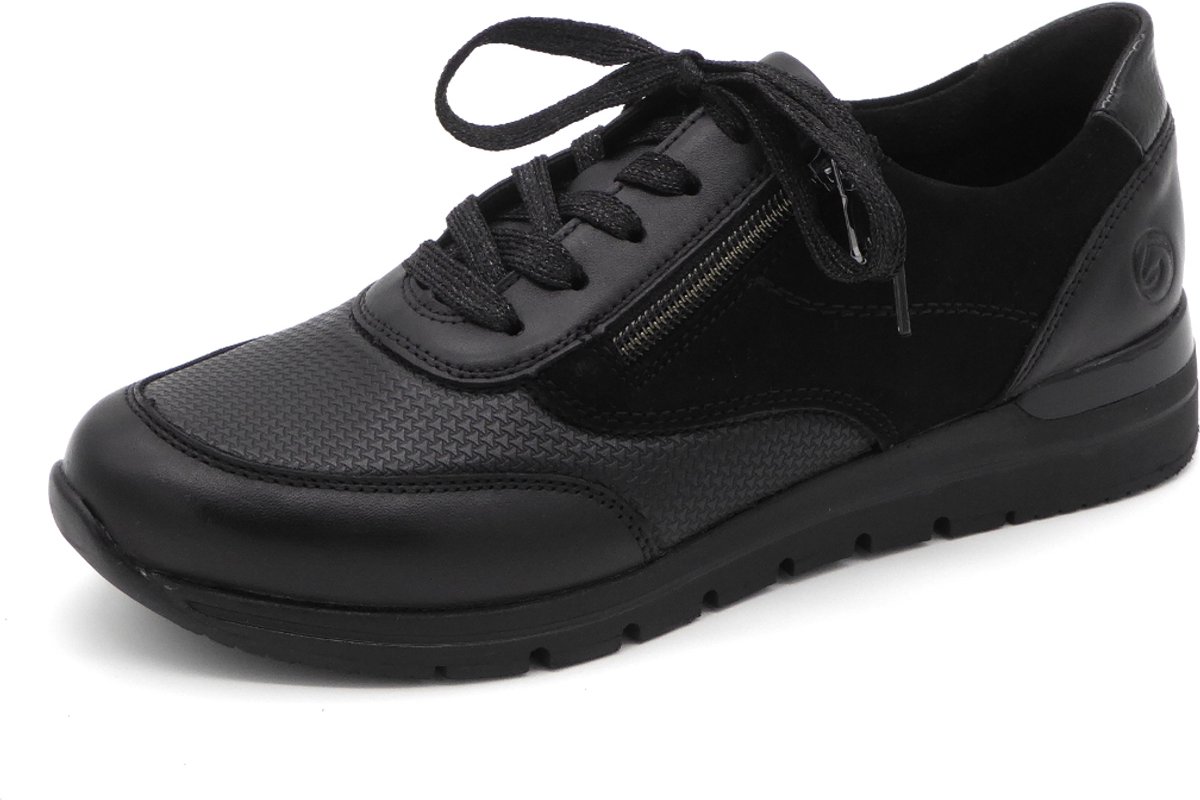 Remonte Dames Sneaker - R6714-02 Zwart - Maat 38