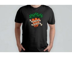 Real Food Has Mud Not - T Shirt - VeganLife - PlantBased - CrueltyFree - Funny - VeganLeven - Plantaardig - Dierproefvrij - Dierproefvrij - VeganEten
