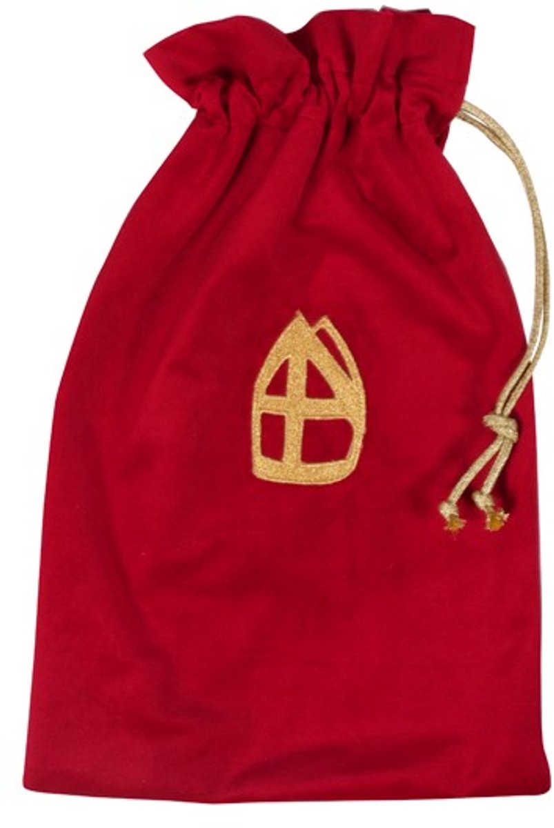 Strooizak Sint-Piet Deluxe Rood (30 x 45 cm)