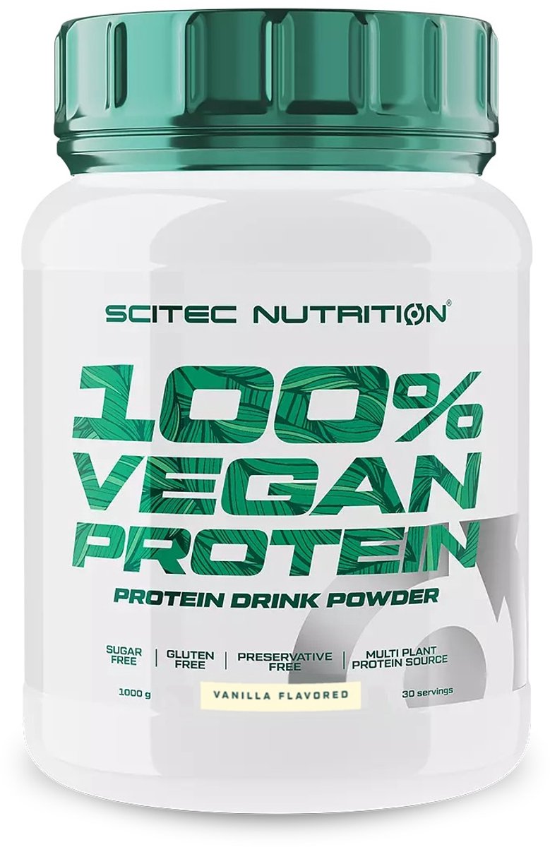 100% Vegan Protein (Vanilla - 1000 gram) - Scitec Nutrition