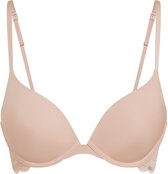 Hunkemöller Dames Lingerie Voorgevormde push-up beugel bh Angie - Beige - maat D85